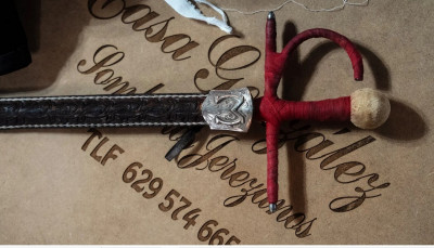 Uno de los estoques de toreo que Morante utilizó como matador.jpg