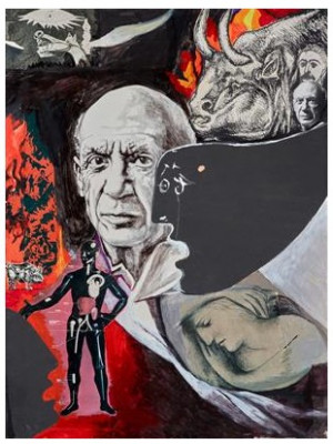 Renato Guttuso Llanto por la muerte de Picasso.jpg