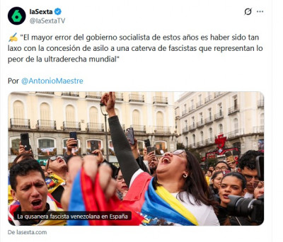 Antonio Maestre llama fascistas a los opositores a Maduro.jpg