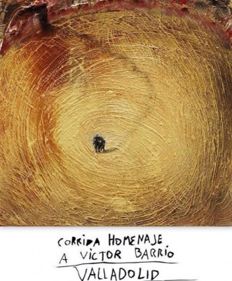 Miquel Barcelo cartel homenaje a Victor Barrio.jpg