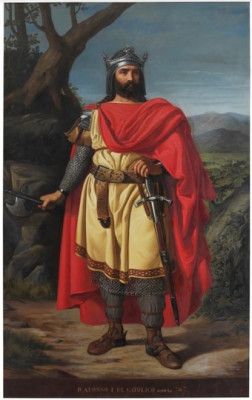 Manuel Castellano, Alfonso I, 1858.jpg