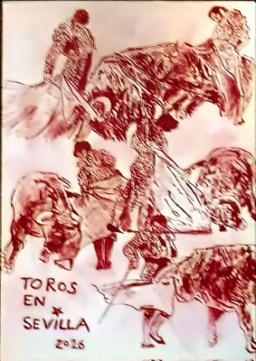 Toros en Sevilla Dokoupil.jpg