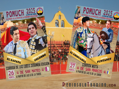 Campeche Plaza de toros de Pomuch Cartel corrida de toros.jpg