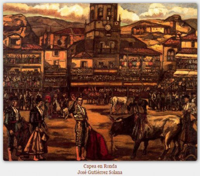 Jose Gutierrez solana Capea en Ronda Colección Godia, Barcelona..JPG