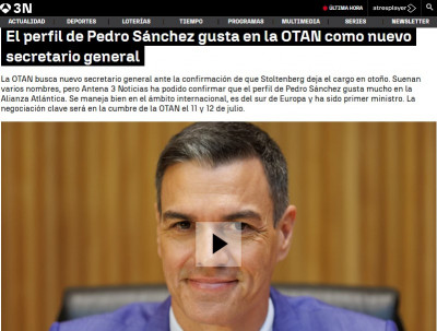 Antena 3 Sánchez gusta como jefe de la OTAN.jpg