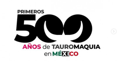 500 años tauromaquia en México Logo.jpg