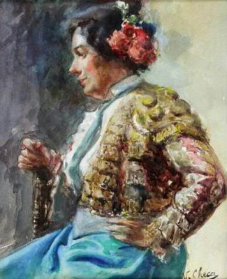 Martina García Torera, Ulpiano Checa.jpg