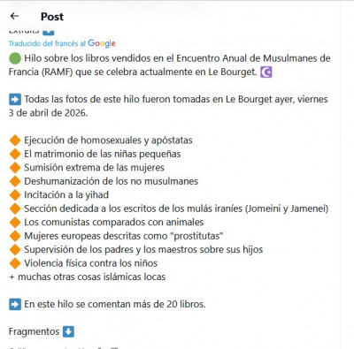 Musulmán el que no bote Libros para musulmanes.jpg