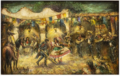 Carlos Ruano Llopis Fiesta en México Mariachis.jpg