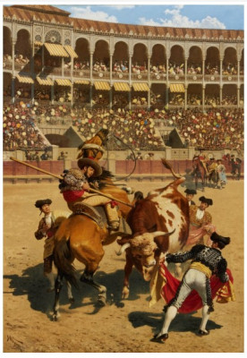 Alexander von Wagner The Bullfight.jpg