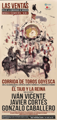 30 abril cartel la ventas goyesca Cesar Palacios.jpg
