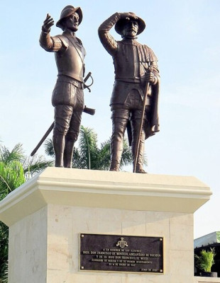 Francisco de Montejo padre e hijo Adelantados de Yucatán.jpg