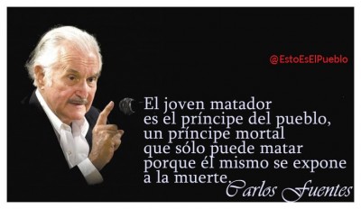 Carlos Fuentes El joven matador principe del pueblo.jpg