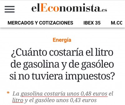 Carburantes sin impuestos gasolina diesel.jpg