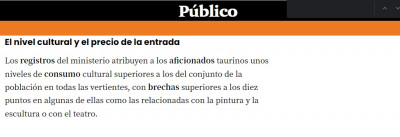 Publico Consumo cultural aficionados tauromaquia.jpg