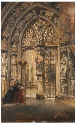 El arco del rey Casto en la Catedral de Oviedo.jpg